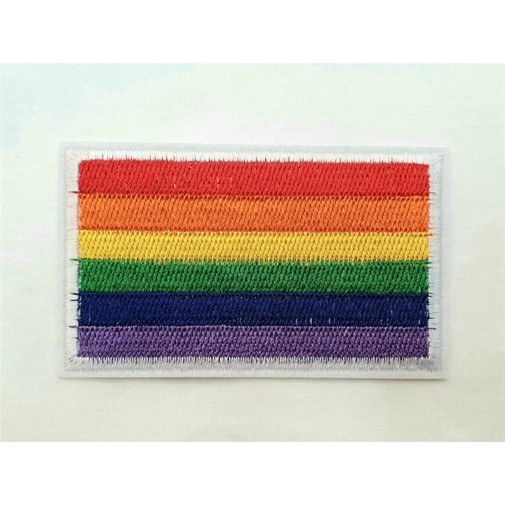 LGBT+ Pride Rectangular Cloth Patch - 8412345046216 - Teknashop Ltd