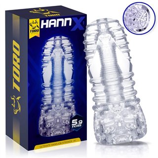 Hannx1 Ultimate Handjob Stroker Open Concept  5.9 - TO-692 - Teknashop Ltd