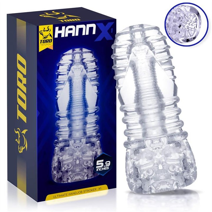 Hannx1 Ultimate Handjob Stroker Open Concept  5.9 - TO-692 - Teknashop Ltd
