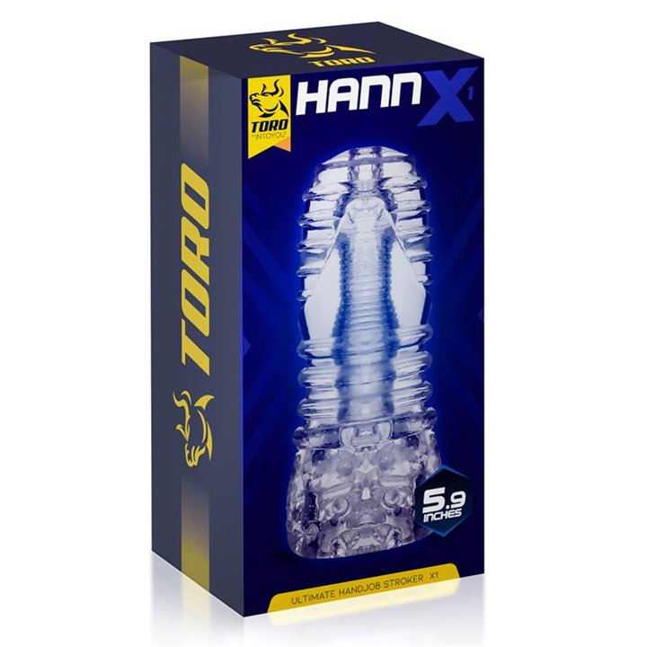 Hannx1 Ultimate Handjob Stroker Open Concept  5.9 - TO-692 - Teknashop Ltd