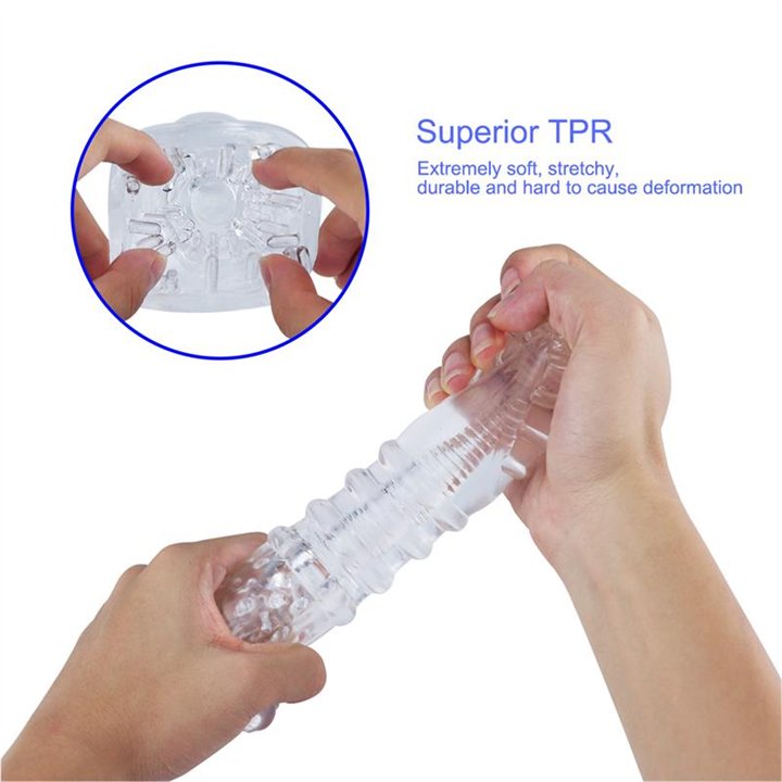Hannx1 Ultimate Handjob Stroker Open Concept  5.9 - TO-692 - Teknashop Ltd