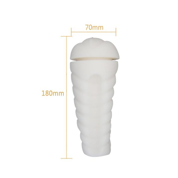 Masturbator Sally White and Golden Vagina - BM-00900T50-3 - Teknashop Ltd