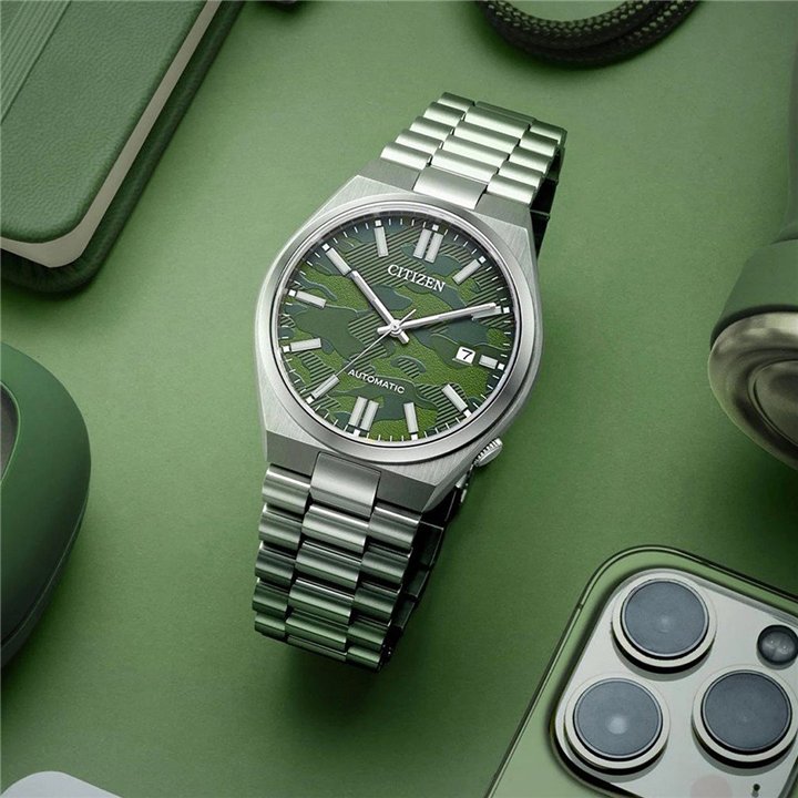 CITIZEN Mod. TSUYOSA Automatic - CAMO - WW.NJ0159-86X - Teknashop Ltd