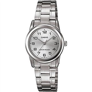 CASIO COLLECTION Mod. LADY 3H - SILVER - WW.LTP-V001D-7BUDF - Teknashop Ltd