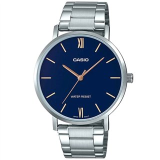 CASIO COLLECTION Mod. MINIMAL - PETROL BLUE - WW.LTP-VT01D-2BUDF - Teknashop Ltd