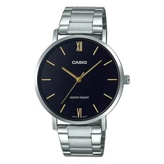 CASIO COLLECTION Mod. MINIMAL - BLACK - WW.LTP-VT01D-1BUDF - Teknashop Ltd