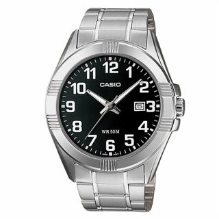 CASIO COLLECTION Mod. BOLD DATE - BLACK - WW.MTP-1308D-1BVDF - Teknashop Ltd