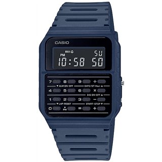 CASIO VINTAGE Mod. CALCULATOR EDGY COLLECTION - BLUE - WW.CA-53-WF-2B - Teknashop Ltd