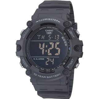 CASIO SPORT Mod. DIVER - ILLUMINATOR WORLDTIME 10 YEARS BATTERY - GREY - WW.AE-1500WH-8BVCF - Teknashop Ltd