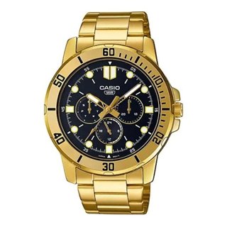 CASIO COLLECTION Mod. DIVER MULTIFUCTION - BLACK - WW.MTP-VD300G-1EUDF - Teknashop Ltd