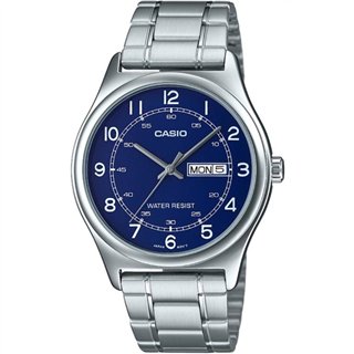 CASIO COLLECTION Mod. DAY DATE - BLUE - WW.MTP-V006D-2BUDF - Teknashop Ltd