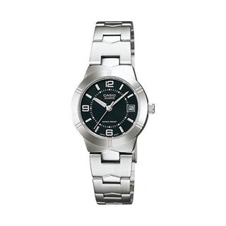 CASIO COLLECTION Mod. LADY DATE - BLACK - WW.LTP-1241D-1ADF - Teknashop Ltd