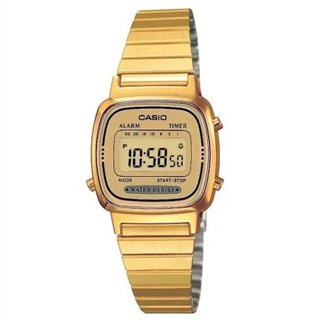 CASIO VINTAGE Mod. ICONIC MINI STEEL - FULL GOLD - WW.LA-670WGA-9DF - Teknashop Ltd