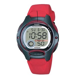 CASIO SPORT Mod. ILLUMINATOR - RED - WW.LW-200-4AVDF - Teknashop Ltd