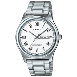 CASIO COLLECTION Mod. DAY DATE - WHITE - WW.MTP-V006D-7BUDF - Teknashop Ltd