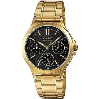 CASIO COLLECTION Mod. LADY MULTIFUNCTION - GOLD - WW.LTP-V300G-1AUDF - Teknashop Ltd