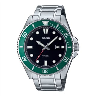 CASIO COLLECTION Mod. DIVER DATE 200M - GREEN - WW.MDV-107D-3AVDF - Teknashop Ltd