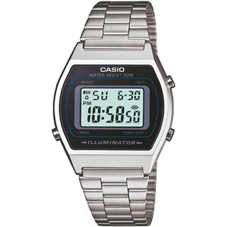 CASIO VINTAGE Mod. ILLUMINATOR - CLASSIC SILVER - WW.B-640WD-1AVDF - Teknashop Ltd