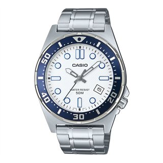 CASIO SPORT Mod. DIVER 50M - WHITE - WW.MTD-135D-7AVDF - Teknashop Ltd