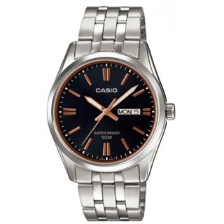 CASIO COLLECTION Mod. DATE - BLACK - WW.MTP-1335D-1A2VDF - Teknashop Ltd