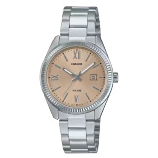 CASIO COLLECTION Mod. LADY DATE - CHAMPAGNE - WW.LTP-1302DD-4A2VDF - Teknashop Ltd