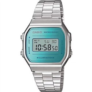 CASIO VINTAGE Mod. ICONIC - AQUA - WW.A168WEM-2EF - Teknashop Ltd
