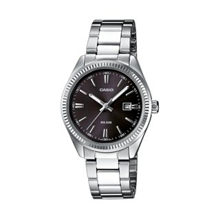 CASIO COLLECTION Mod. LADY DATE - BLACK - WW.LTP-1302PD-1A1VEG - Teknashop Ltd