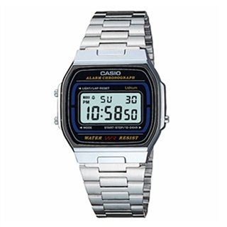 CASIO VINTAGE Mod. ICONIC - CLASSIC SILVER - WW.A164WA-1VES - Teknashop Ltd
