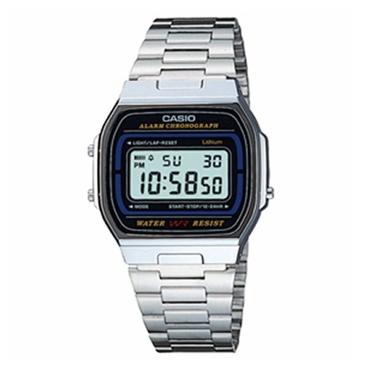 CASIO VINTAGE Mod. ICONIC - CLASSIC SILVER - WW.A164WA-1VES - Teknashop Ltd