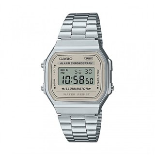 CASIO VINTAGE Mod. ICONIC - CREAM - WW.A168WA-8AYES - Teknashop Ltd