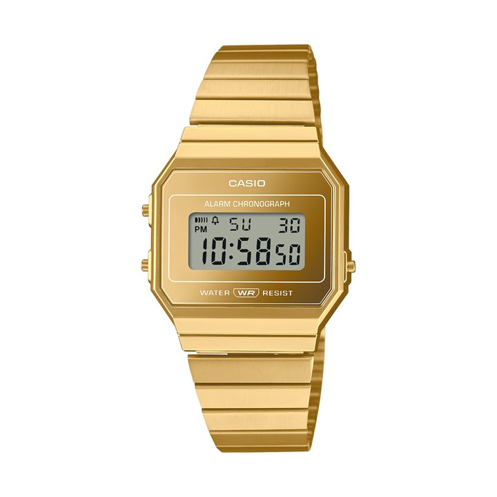 CASIO VINTAGE Mod. ICONIC SLIM DESIGN - GOLD - WW.A700WEVG-9AEF - Teknashop Ltd