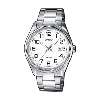 CASIO COLLECTION Mod. DATE - WHITE, ARAB NUMBERS - WW.MTP-1302PD-7BVEF - Teknashop Ltd
