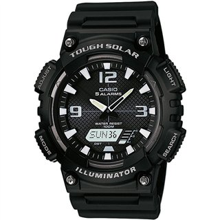 CASIO SPORT Mod. DIVER - ILLUMINATOR TOUGH SOLAR - BLACK - WW.AQ-S810W-1AVEF - Teknashop Ltd