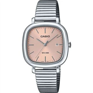 CASIO COLLECTION Mod. DATE SQUARE - ROSE GOLD - WW.LTP-B166D-4AVEF - Teknashop Ltd