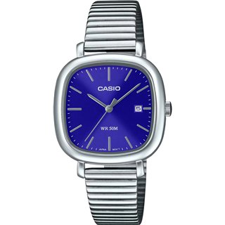 CASIO COLLECTION Mod. DATE SQUARE - BLUE - WW.LTP-B166D-2AVEF - Teknashop Ltd