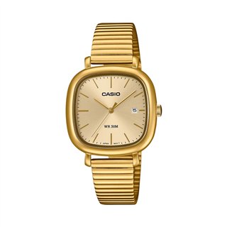 CASIO COLLECTION Mod. DATE SQUARE - GOLD - WW.LTP-B166G-9AVEF - Teknashop Ltd