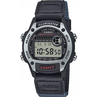 CASIO SPORT Mod. ILLUMINATOR SMALL WRIST 36.6mm case - SILVER - WW.W-220HF-8AVEF - Teknashop Ltd