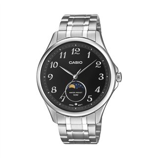 CASIO COLLECTION Mod. MOONPHASES - SILVER - WW.MTP-M110D-1AVER - Teknashop Ltd