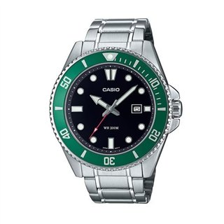 CASIO COLLECTION Mod. DIVER DATE 200M - GREEN - WW.MDV-107D-3AVEF - Teknashop Ltd