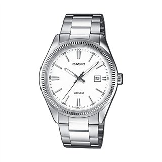CASIO COLLECTION Mod. DATE - WHITE - WW.MTP-1302PD-7A1VEF - Teknashop Ltd