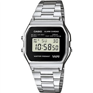 CASIO VINTAGE Mod. ICONIC - BLACK - WW.A158WEA-1EF - Teknashop Ltd