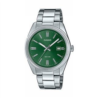 CASIO COLLECTION Mod. DATE - FOREST GREEN - WW.MTP-1302PD-3AVEF - Teknashop Ltd