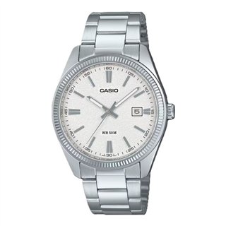 CASIO COLLECTION Mod. DATE - WHITE, MATTE DIAL - WW.MTP-1302DA-7AVDF - Teknashop Ltd