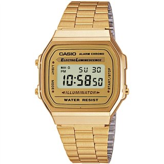 CASIO VINTAGE Mod. ICONIC - ALL GOLD ***SPECIAL PRICE*** - WW.A168WG-9EF - Teknashop Ltd