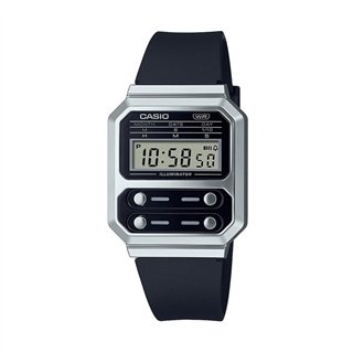 CASIO VINTAGE Mod. EDGY COLLECTION - BLACK - WW.A100WEF-1AEF - Teknashop Ltd