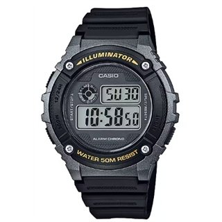 CASIO SPORT Mod. ILLUMINATOR - BLACK - WW.W-216H-1BVDF - Teknashop Ltd