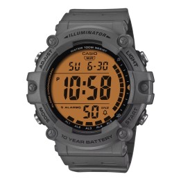 CASIO SPORT Mod. DIVER - ILLUMINATOR WORLDTIME 10 YEARS BATTERY - COLOR SERIE - GREY - WW.AE-1500WHC-8AVEF - Teknashop Ltd