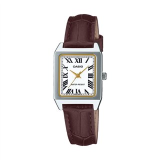 CASIO COLLECTION Mod. TANK, LEATHER - WHITE - WW.LTP-B150L-7B2EF - Teknashop Ltd