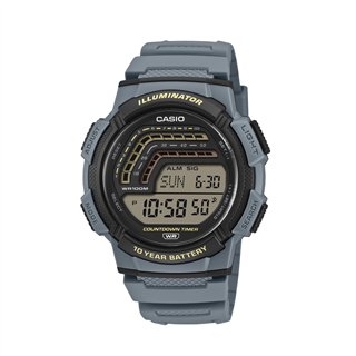 CASIO SPORT Mod. ILLUMINATOR - 10 YEARS BATTERY - BLUE - WW.WS-1800-2AVEF - Teknashop Ltd