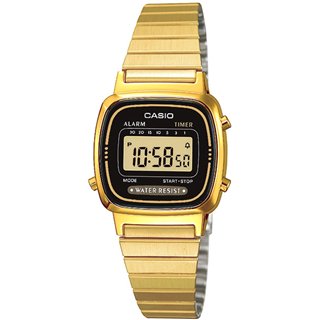 CASIO VINTAGE Mod. ICONIC MINI STEEL GOLD - WW.LA670WEGA-1EF - Teknashop Ltd